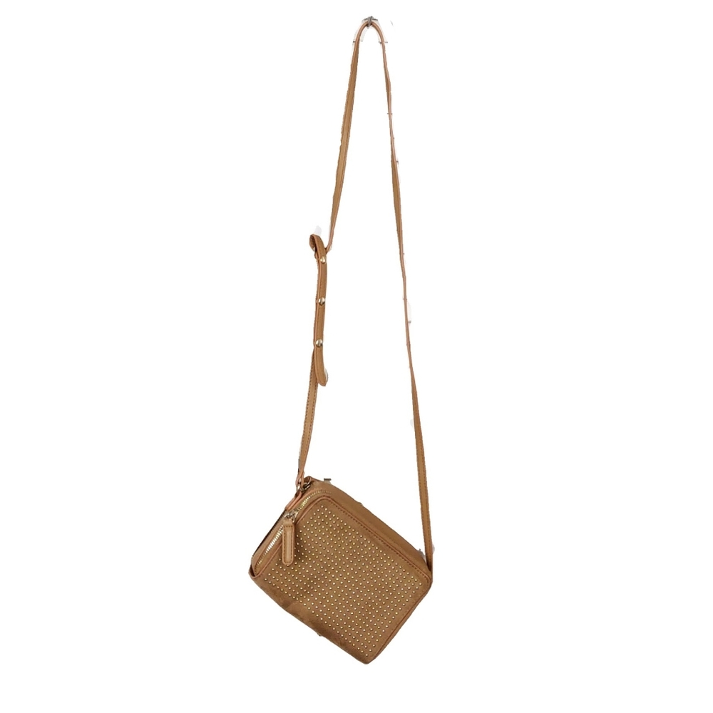 Nine West Gold Studded Adj. Strap Crossbody Bag - Picture 8 of 8